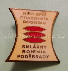 Nejlepší pracovník provozu Sklárny Bohemia Poděbrady II.