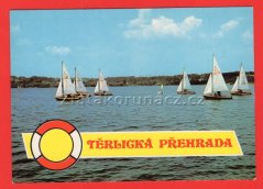 Těrlická přehrada - plachetnice