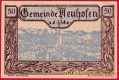 Neuhofen an der Ybbs - 50 haléřů - 1920