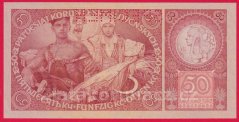 50 korun 1929 Vb perf.