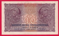 10 korun 1927 s. N 178