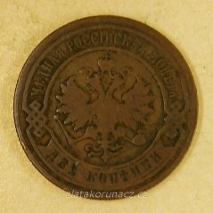 Rusko - 2 kopějka 1901 S.P.B.