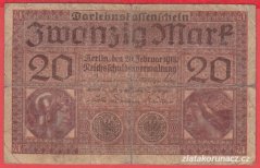 Německo - 20 mark 20.2.1918 - série M