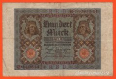 Německo - 100 Mark 1.11.1920 - série B - H