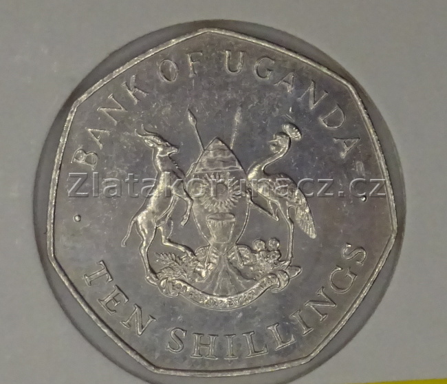 Uganda - 10 shillings 1987