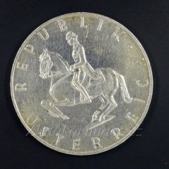 Rakousko - 5 schilling 1964