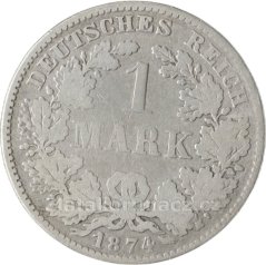 1 marka 1874 E