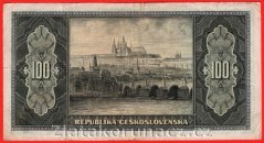 100 Kčs b.l. 1945 PE