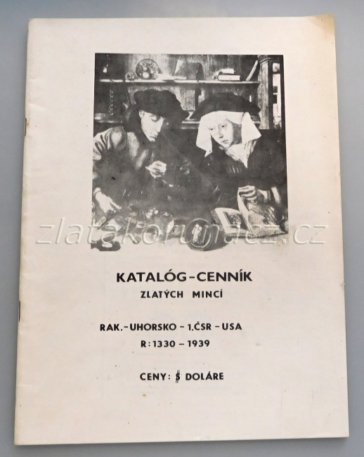 Katalog - Cenník Zlatých mincí