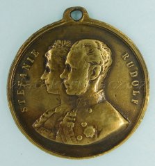 Sňatek Stefanie a Rudolfa 1881