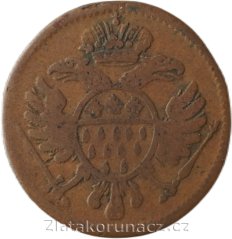 Kolín - 4 haller 1768