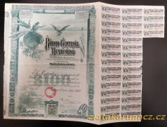 Mexiko - Banco Central Mexicano - "Blueberry" - 1905