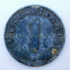 Německo - 1 Reichspfennig 1940 J